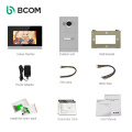 Bcom 4 écran tactile filaire 7 pouces ip interphone visible, supporte l&#39;application tuya cate 5/6 système d&#39;interphone système de sécurité intelligent